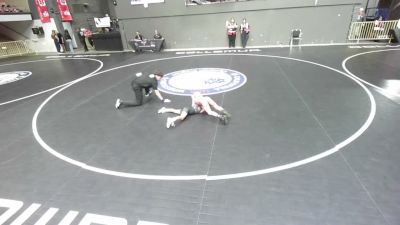 49 lbs Cons. Quarters - Jonnis Covarrubias vs Alessia Rodriguez