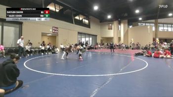 138 lbs Cons. Round 6 - Daylen Davis, Millington vs Alex Cook, Valhalla Wrestling Club