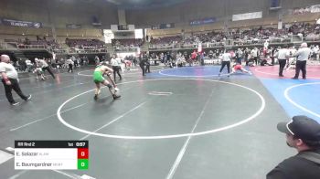 138 lbs Rr Rnd 2 - Elijah Salazar, Alamosa vs Elijah Baumgardner, Monte Vista Takedown Club