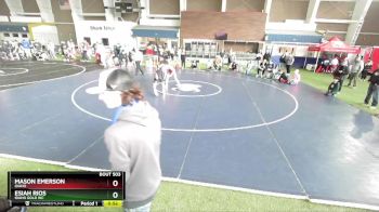 100 lbs Cons. Semi - Esiah Rios, Idaho Gold WC vs Mason Emerson, Idaho