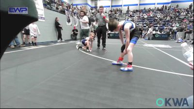 60 lbs Semifinal - Jaxson Weldon, Noble Takedown Club vs Benjamin Boyd, Norman North