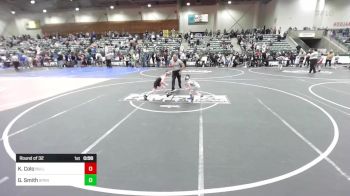 62 lbs Round Of 32 - Kash Colo, Bulldog Wresting Club vs Grayson Smith, Spanish Springs WC