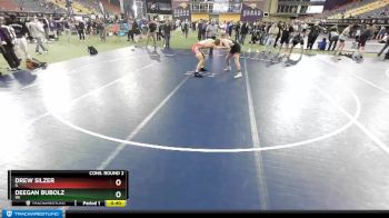 145 lbs Cons. Round 2 - Drew Silzer, IL vs Deegan Bubolz, WI