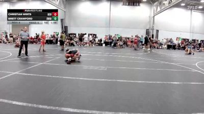 120 lbs Round 5 (6 Team) - Christian Wirts, Revival vs Brett Crawford, Savage WA Black