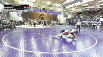 157 lbs Champ. Round 1 - Parker Morgan, Gallatin vs Evan Urann, Mead