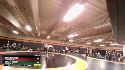 180 lbs Round 2 (4 Team) - Taitum Koyle, Champions vs Stran Kelley, Wasatch