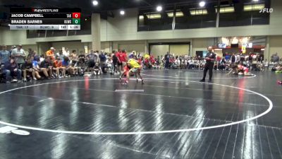 138 lbs Round 3 (6 Team) - Jacob Campbell, Team Arkansas vs Braden Barnes, Blackman WC