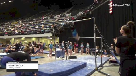 Alaina Syverson - Women's Group, Twin City Twisters - 2021 Women's Xcel Region 4 Championships