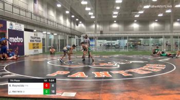 105 lbs 7th Place - Benjamin Reynolds, Titan PA vs Jesse Herrera, G2 Illinois