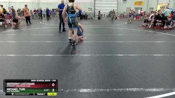144 lbs Semifinal - Anthony Lucchiani, Integrity Wrestling Club vs Michael Turi, Mat Assassins