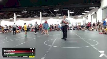 80 lbs Round 3 (4 Team) - Xander Linn, HFL vs Mason Irwin, Glasgow WA