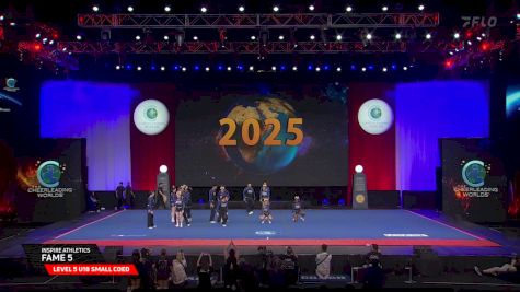 Inspire Athletics - Fame 5 [2025 L5 U18 Small Coed Semis] 2025 The Cheerleading Worlds