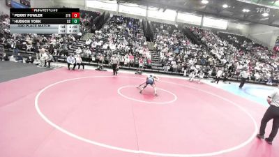 6A 113 lbs 3rd Place Match - Hudson York, Corner Canyon vs Perry Fowler, Syracuse