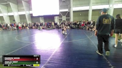 56 lbs Round 2 (4 Team) - Madison Wood, Bear River vs Hadlea West, Westlake