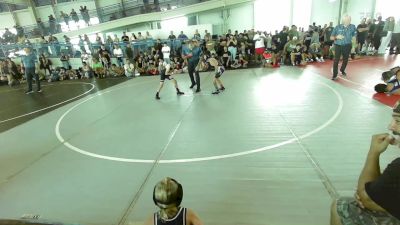 61 lbs Quarterfinal - Connor Stennett, Reverence Grappling TC vs Dominic Cortez, Roughneck Wrestling