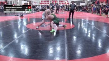 155 lbs Round 3 - Maverick Mellegard, Lennox vs Henry Neisius, Rosemount Irish Youth Wrestlin