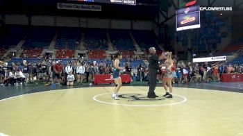 132 lbs Cons 16 #1 - Alana Schafer, North Dakota vs Natalie Castaneda, California