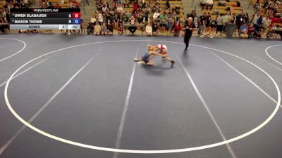 78 lbs Cons. Semis - Brady Stewart, WI vs Bennett Sorensen, MN