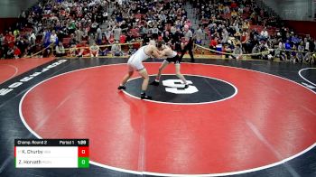 145 lbs Champ. Round 2 - Kage Churby, Albert Gallatin Hs vs Zach Horvath, Central Catholic HS (Pittsburgh)