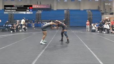 131 lbs Champ. Round 1 - Tiyanna Mack, Life University vs Janida Garcia, Emmanuel University