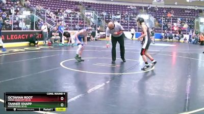 108 lbs Cons. Round 4 - Octavian Root, Union-Endicott Sr HS vs Tanner Knapp, Horseheads Sr HS