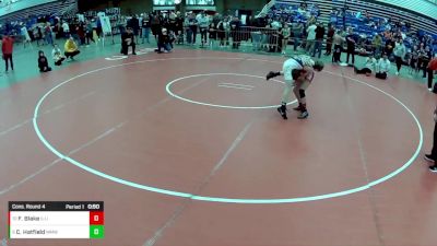 14U Boys - 84 lbs Cons. Round 4 - Fran Blake, Illinois vs Cole Hatfield, Michigan Matcat Wrestling Club
