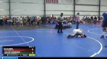 92 lbs Round 5 (6 Team) - DJ Clarke, Minion Black vs Trevor Anderson, Agression Legionaries