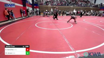 70 lbs Quarterfinal - Reilas Sanchez, Locust Grove vs Mikah Amani, HURRICANE WRESTLING ACADEMY