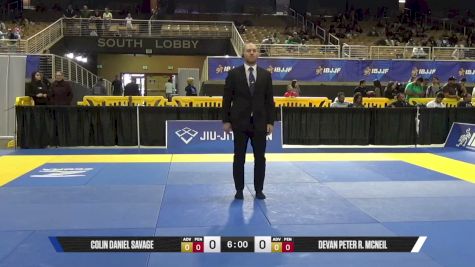 Devan Peter R. McNeil vs Colin Daniel Savage 2026 Pan Jiu Jitsu IBJJF Championship