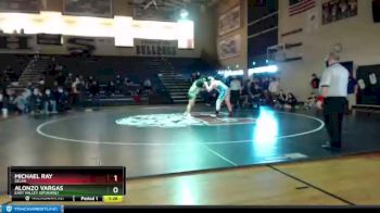 285 lbs 1st Place Match - Michael Ray, Selah vs Alonzo Vargas, East Valley (Spokane)