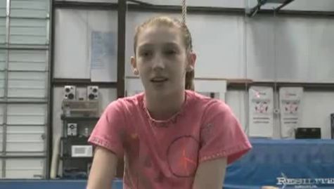 Braie Speed on her Lucky Shirt