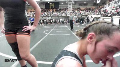 110 lbs Round Of 16 - Mila Leybas, Mojo Grappling Academy vs Kye Barnes, Sallisaw Takedown Club