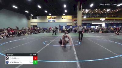 184 lbs Round Of 64 - Charles Cobb, Georgia vs Antwain Williams, Toledo