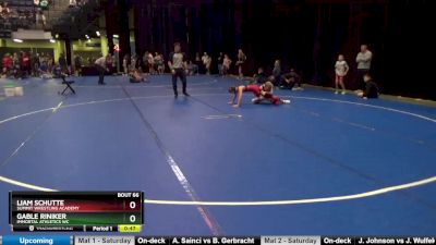 85 lbs Cons. Round 4 - Liam Schutte, Summit Wrestling Academy vs Gable Riniker, Immortal Athletics WC