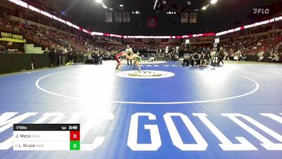 175 lbs Consi Of 8 #1 - Juan-Carlos Meza, Calaveras vs Logan Bruce, Maria Carrillo