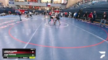 150 lbs Quarterfinal - Jordan Baires, Rockwall Heath vs Gabe Romans, Allen
