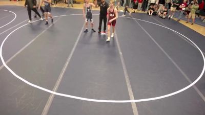 157 lbs 3rd Place Match - Adam Grant, Goodhue Wrestling Club vs Patch Bulera, Mounds View