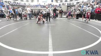 55 lbs Semifinal - Chance Chill, Perry Wrestling Academy vs Penn Brorsen, Cowboy Wrestling Club