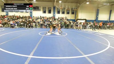 126 lbs Consi Of 8 #2 - Jessica Ciaffi, Lincoln-Sudbury vs Madeline Ngo, Newton North