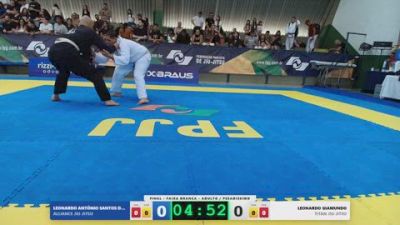 LEONARDO GIAMUNDO vs LEONARDO ANTÔNIO SANTOS DE OLIVE 2026 FPJJ Copa Grandes Mestres Etapa 3