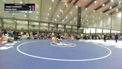 16U Boys FS - 113 lbs Cons. Round 3 - Bodey Schweiger, WA vs Porter Swan, ID
