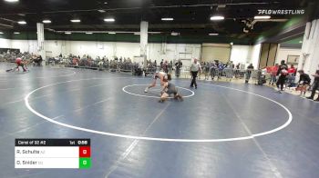 112 lbs Consi Of 32 #2 - Ryder Schulte, AZ vs Dustin John Snider, CO