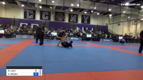 Dante Leon vs Athos Ribiero De 2018 Pan Jiu-Jitsu IBJJF No Gi Championship