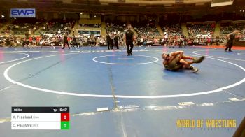 96 lbs Consi Of 8 #1 - Kashta Freeland, The Glasgow Wrestling Academy vs Carter Paulsen, Open Mats