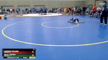50 lbs Placement (4 Team) - Warren Kruger, Buffalo vs Beau Carter, Brainerd