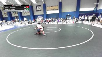 174 lbs Champ. Round 1 - Jimmy Thomas, Hiram College vs Carter Lloyd, Baldwin Wallace