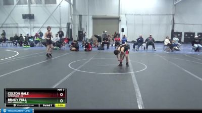 88 lbs Finals (2 Team) - Colton Hale, Warhawks vs Brady Full, Mat Assassins