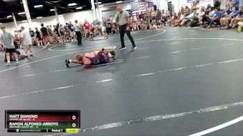 138 lbs Round 1 (4 Team) - Matt Diamond, Savage WA Black vs Ramon Alfonso-Arroyo, Orchard South WC