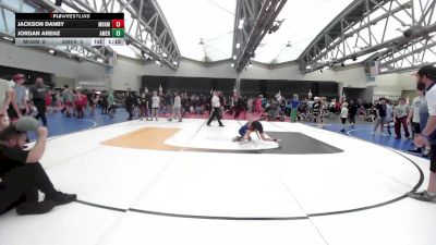 81 lbs Semifinal - Jackson Danby, Maine Hammahs MS vs Jordan Arenz, American MMAW MS