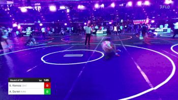 109 lbs Round Of 32 - Sofia Ramos, Central Florida Wrestling vs Acelyn Duran, Duran Elite